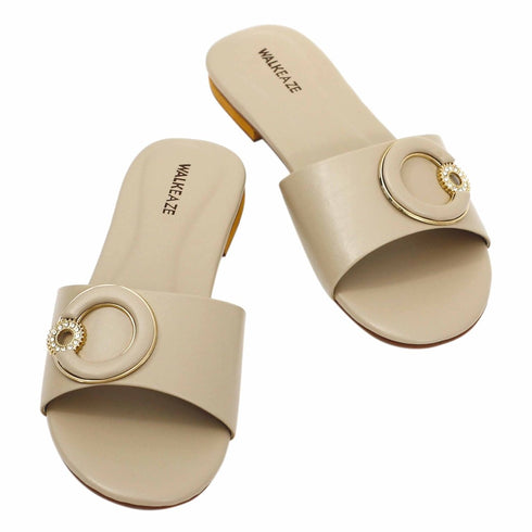 Women Formal Slippers - 40761S - Slippers - Walkeaze